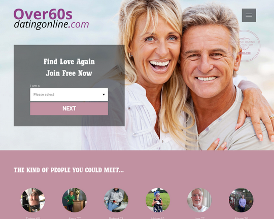 Over 60s Dating Online Logo
